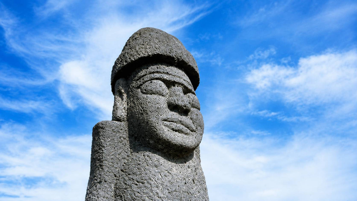 Dol hareubang (Stone Statue of Jejudo Island) – fortress guardians