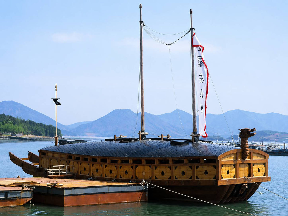 Geobukseon ("Turtle Ship") of Great Admiral Yi Sun-shin – the combat ship that helped to save Korea