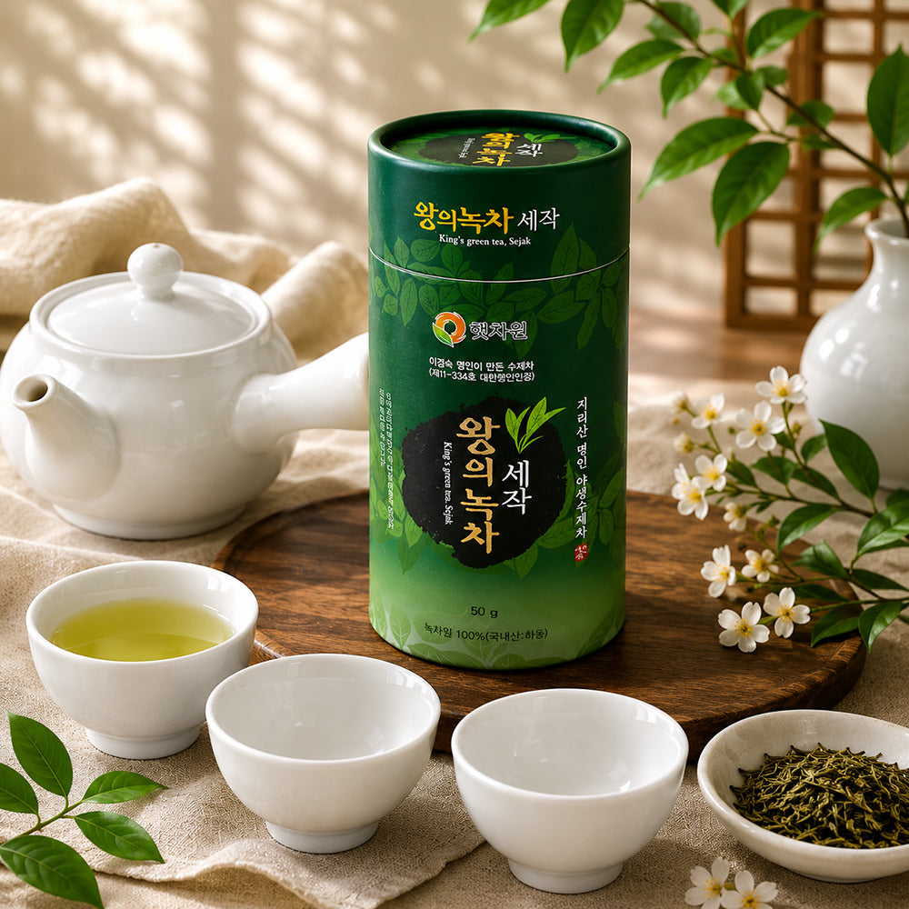 Korean Tea & Porcelain Teaware