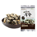 Seaweed Sweet Rice Crisps (8-Pack) - Savory Korean Kim Bugak Snack for Side Dish
