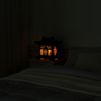 Traditional Korean Wood Lamp - Handmade Bedside Bedroom Accent Light