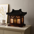 Traditional Korean Wood Lamp - Handmade Bedside Bedroom Accent Light