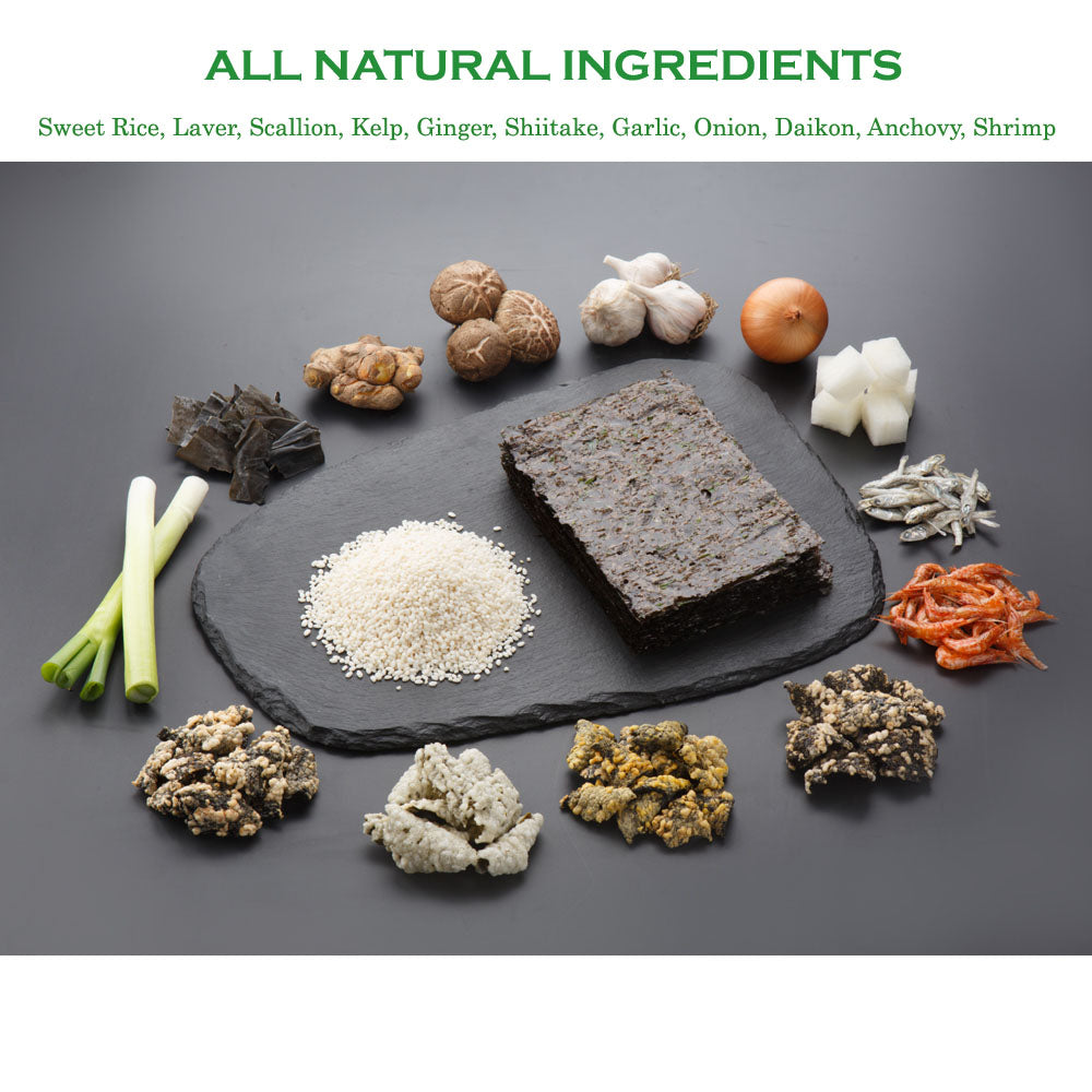 Seaweed Sweet Rice Crisps (8-Pack) - Savory Korean Kim Bugak Snack for Side Dish