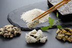 Kelp Seaweed Sweet Rice Crisps (8-Pack) - Savory Korean Kim Bugak Snack