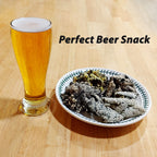 Kelp Seaweed Sweet Rice Crisps (8-Pack) - Savory Korean Kim Bugak Snack