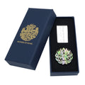 Mother of Pearl Golf Ball Marker Hat Clip Set with Korean Monster Design