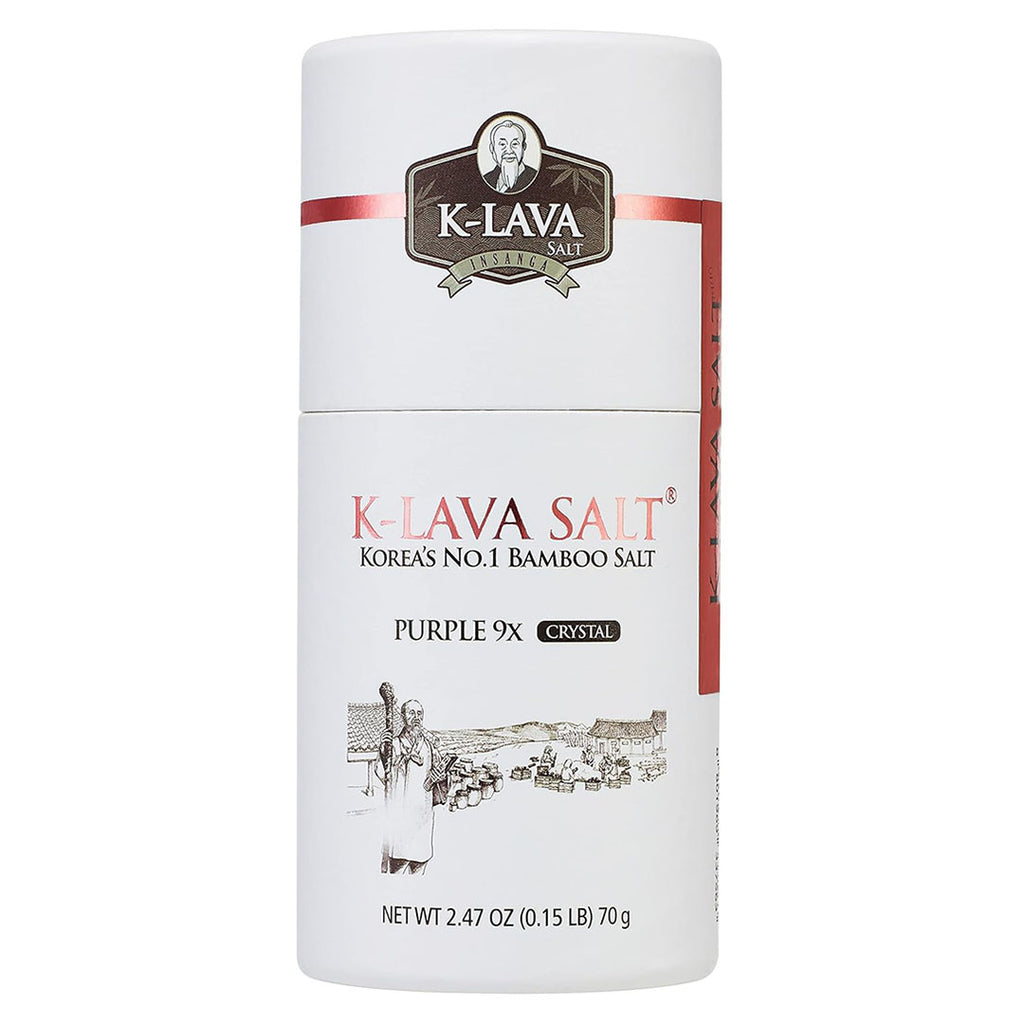 K-LAVA 9x Purple Bamboo Salt Crystal (70g) – Rare Korean Gourmet Salt
