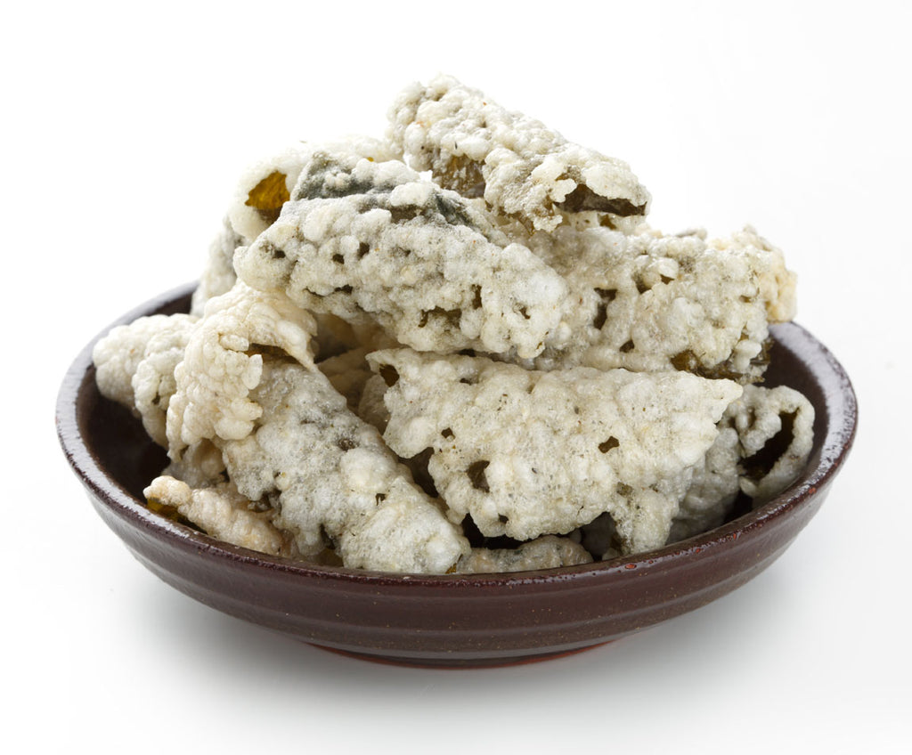 Kelp Seaweed Sweet Rice Crisps (8-Pack) - Savory Korean Kim Bugak Snack