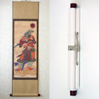 Chinese Zodiac 12 Animals Dragon Wall Decor Hanging Scroll Painting