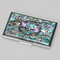 MOP Butterfly Metal RFID Block Business Credit Name ID Card Case Holder Wallet