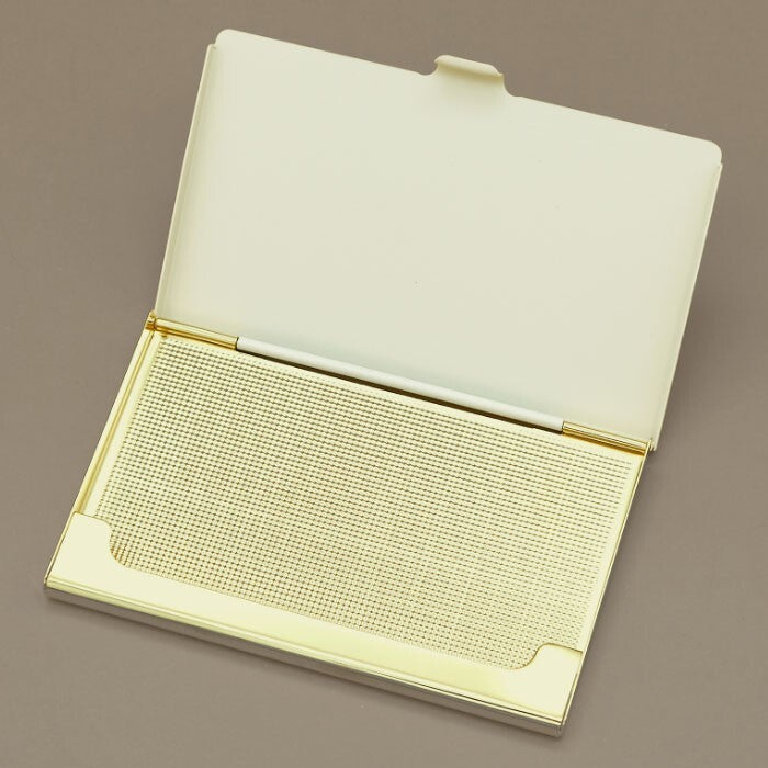 MOP Golden Metal Phoenix Zodiac RFID Block Business Credit Name Card Case Holder