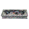2024 Dragon Zodiac Desk Wood Pen Pencil Brush Holder Lid Case Box Gift Storage