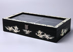 Mother of Pearl Dragon Wood Sunglasses Box Eyeglasses Display Storage Organizer