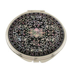 Mother of Pearl Magnifying Compact Cosmetic Makeup Purse Beauty Handbag Mirror