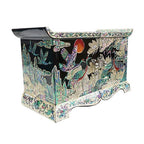 Mother of Pearl Art Secret Jewelry Box Gift Trinket Keepsake Treasure Chest Case