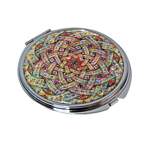 MOP Magnifying Compact Cosmetic Makeup Purse Beauty Unique Pocket Handbag Mirror