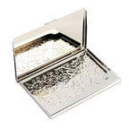 Mother of Pearl Metal Bird Business Credit Name ID Card Money Holder Case Wallet