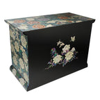 Mother of Pearl Luxury Drawer Wood Big Jewelry Box Keepsake Trinket Chest Case