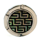  Mother of Pearl Black Table Folding Purse Caddy Handbag Bag Holder Hanger Hook