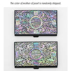 MOP Chinese Charm Design Pocket Handbag Business Name Credit ID Card Case Holder