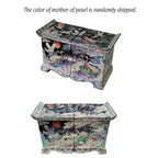 Mother of Pearl Art Secret Jewelry Box Gift Trinket Keepsake Treasure Chest Case