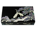 Mother of Pearl Bird Sunglass Box Eyeglasses Display Storage Show Case Holder