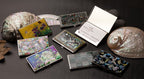 MOP Lovers Painting Business Name ID Credit Card Holder Case Money Wallet Box