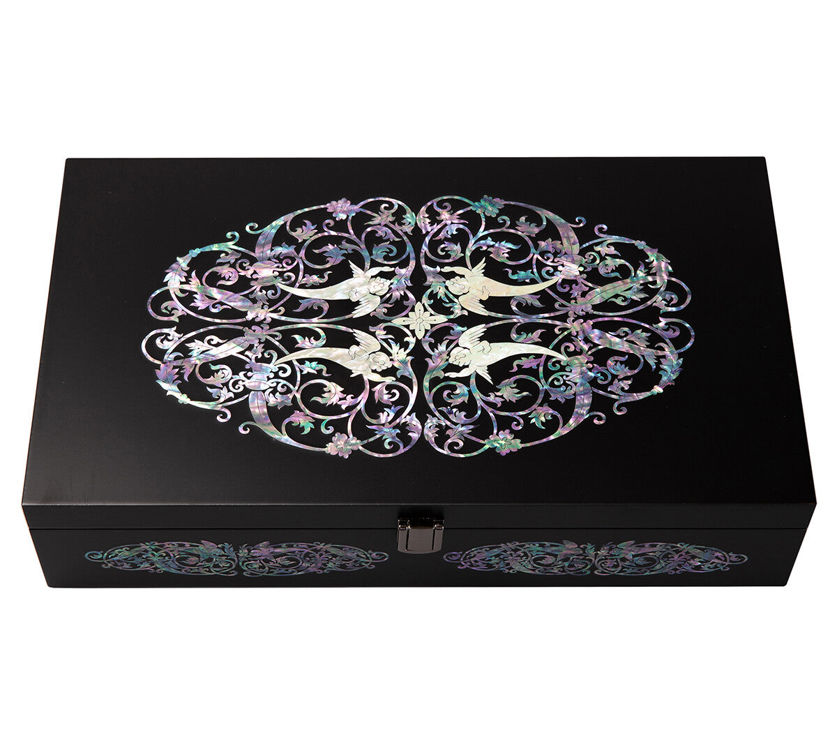 Mother of Pearl Archangel Sunglass Box Eyeglasses Display Storage Case Organizer