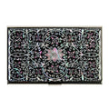 MOP Geometric Design Business Credit Name ID Card Wallet Steel Metal Case Holder
