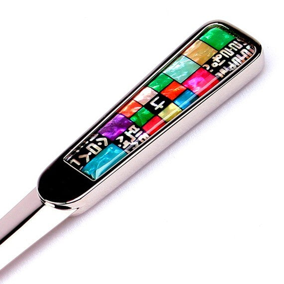 MOP Colorful Metal Sword Knife Blade Desk Gift Envelope Letter Opener Cutter
