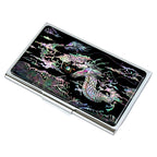 Mother of Pearl Metal Dragon Ball Design Business Credit Name Card Case Holder