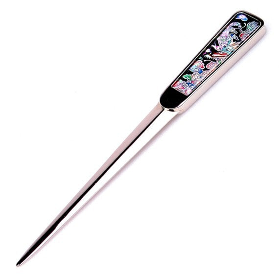 MOP 2024 Dragon Zodiac Metal Sword Knife Blade Desk Gift Envelope Letter Opener