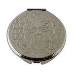 Tiger Dragon Shell Compact Mirror - Bold Mother of Pearl Purse Makeup Mirror