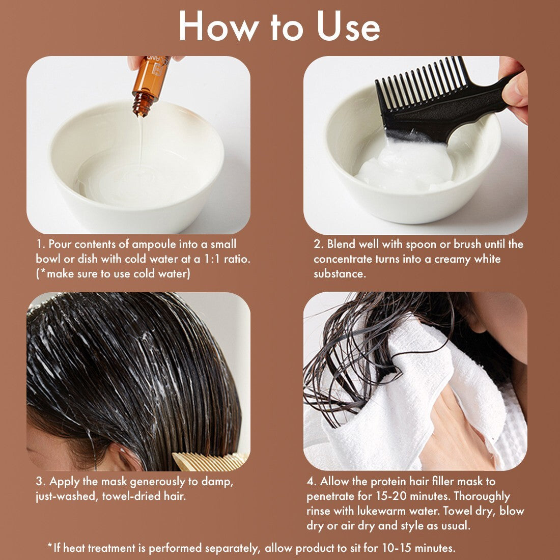 Floland Keratin Change Ampoule Deep Conditioner Damage Repair Hair Mask
