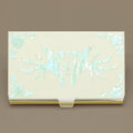 MOP Golden Metal Phoenix Zodiac RFID Block Business Credit Name Card Case Holder