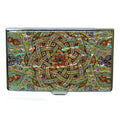 MOP Metal Arabesque Business Credit Name Wallet ID Debit Pocket Card Holder Case