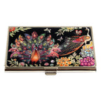 MOP Peacock Design Business Credit Name Pocket Slim ID Card Case Holder Wallet 