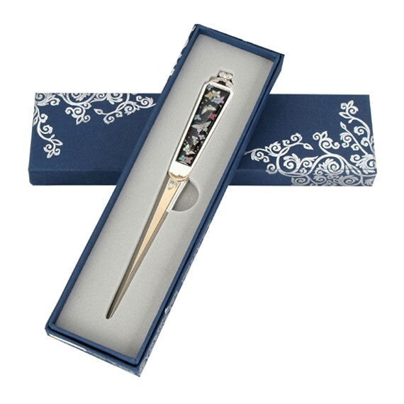 MOP Butterfly Desk Letter Opener Gift Metal Sword Blade Envelope Cutter Slitter