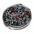 Mother of Pearl Art Deco Makeup Cosmetic Compact Handbag Beauty Hand Mini Mirror