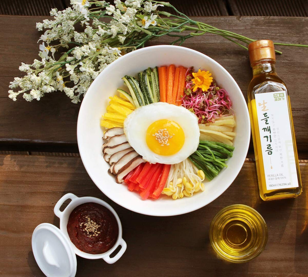 Korean Cold Pressed Premium Extra Virgin Pure Perilla Seed Cooking Oil