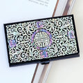MOP Chinese Charm Design Pocket Handbag Business Name Credit ID Card Case Holder