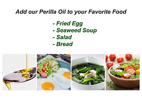 Korean Cold Pressed Premium Extra Virgin Pure Perilla Seed Cooking Oil