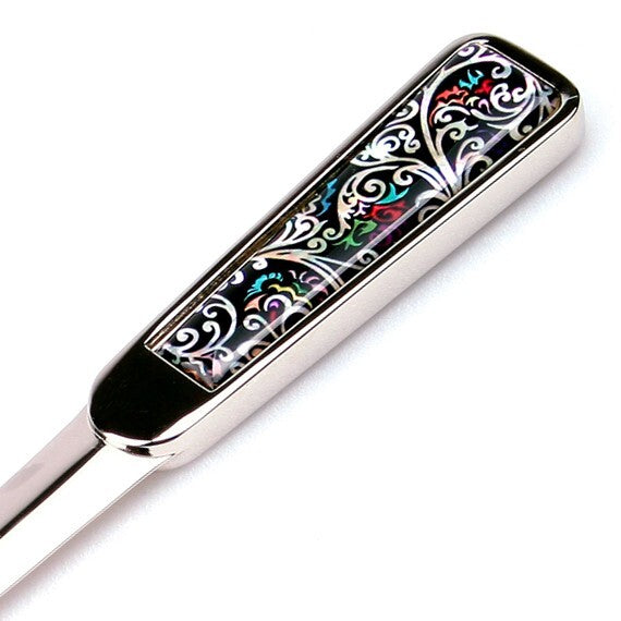 Mother of Pearl Metal Sword Knife Blade Desk Gift Envelope Letter Opener Cutter
