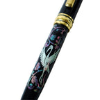 Mother of Pearl Retractable Bird Luxury Handmade Executive Gift Ballpoint Pen