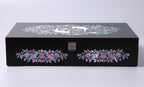 Mother of Pearl Parrot Sunglasses Box Eyeglasses Display Storage Case Organizer