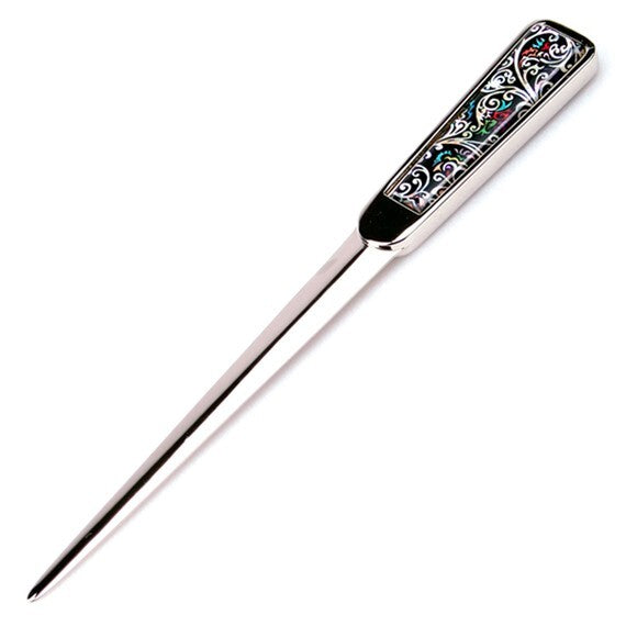 Mother of Pearl Metal Sword Knife Blade Desk Gift Envelope Letter Opener Cutter