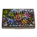 Mother of Pearl Metal Business Credit Name ID Card Money Holder Cash Case Wallet