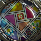 Mother of Pearl Colorful Table Fold Purse Caddy Handbag Bag Holder Hanger Hook
