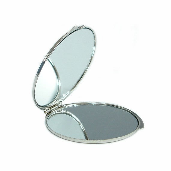 Mother of Pearl Magnifying Compact Cosmetic Makeup Purse Beauty Handbag Mirror