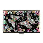 MOP Butterfly Flower Design Cash Money Business Credit Name Card Holder Wallet
